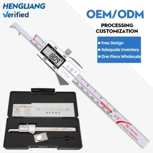 High Precision 0 150mm Digital Calipers Stainless Steel Vernier Caliper with 0.01mm Width of Groove Hole