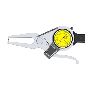 High-Precision 0-20mm 0.01mm Stainless Steel Dial Indicator Gauge Wall Thickness Measurement Card Gauge Vernier Calipers
