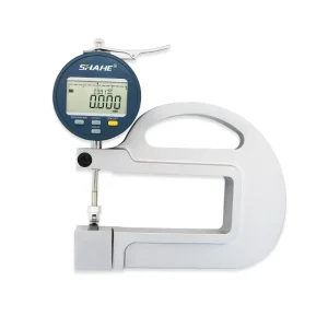 High Precision 0.001 mm Electronic Digital Thickness Gauge 0 0.4 Inch 10mm Measuring Tool Rechargeable Battery