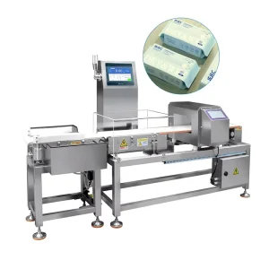 High Precision 0.01g Customizable OEM ODM Stainless Steel Soya Chunks Snack Beans Packaging Weighing Automatic Checkweigher