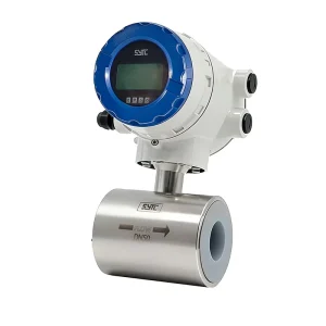 High Precision 0.5% Pharmaceutical Electromagnetic Flow Meter Sanitary Grade for CIP SIP Cleaning Process Water Oil OEM
