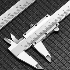 High Precision 0~150mm Vernier Caliper Stainless Steel High Precision Standard Integrated Vernier Caliper
