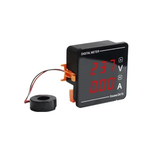 High Precision 1 120A Digital Volt Ampere Meter AC50 500V DC AC Three Phase IP66 Aluminum Alloy