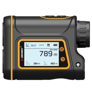 High-Precision 10x IP67 Waterproof Outdoor Handheld Laser Rangefinder Telescope for Golf Distance and Angle Measurement