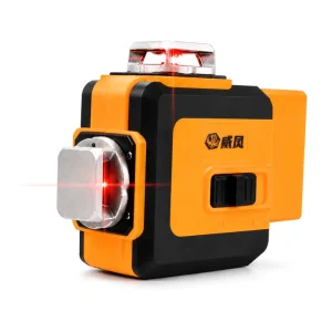 High Precision 16 Line Industrial Self Leveling Yellow Laser Level with 3mm Line Width 0 30m Self Leveling Range Factory