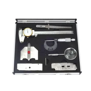 High Precision 16pcs 304SS Silver Fillet Welding Inspection Gauge Set