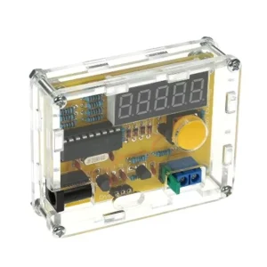 High Precision 1Hz 50MHz Frequency Meter Kit for Accurate Crystal Oscillator Measurement with Protective Shell