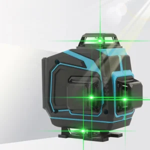 High Precision 2mm/7m Accuracy IP54 Rated Li ion Battery Automatic Self Leveling Green Light 12/16 Lines 360 Rotatory Level