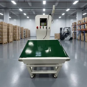 High Precision 30kg Automatic Belt Checkweigher Dynamic Roller Weighing Scale with LCD Touchscreen Display 0.01kg Accuracy