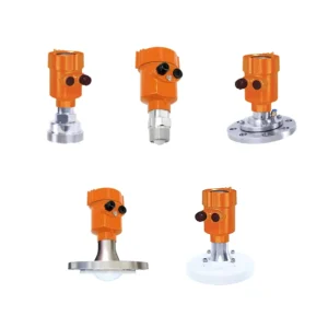 High Precision 4-20mA HART Guided Wave Radar Level Gauge 10mm Accuracy Metal Aluminium Alloy Liquid Silo Oil