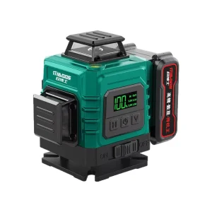 High Precision 4D 8 12 16 Line Green Laser Level Self-Leveling Strong Beam Fine Line Infrared Cross Line Laser Level Tool