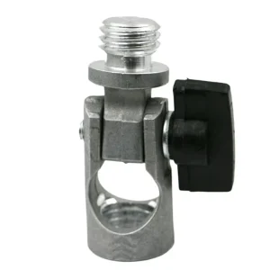 High Precision 5 to 8 Inch Thread 360 Degree Dual Slope Adjustment Tiltable Bracket for Rotary Laser Levels Tripod Rod