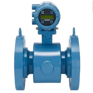 High Precision 8705 Flanged Magnetic Flow Meter With 8732E Transmitter