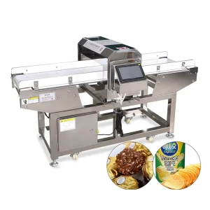 High Precision Aluminum Foil Package Metal Detector Machine Metal Detector for Food Industry