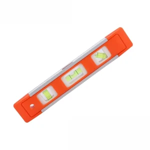 High Precision Aluminum Spirit Level 3 Bubble 45 90 180 Degree Torpedo Level Industrial Made China Factory