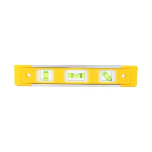 High Precision Aluminum Spirit Level 3 Bubble 45 90 180 Degree Torpedo Level Industrial Shockproof Made China Factory