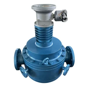High-Precision Asphalt Flowmeter Oval Gear Flow Meter for Water/Liquid with +/-0.5% Accuracy 4-20mA/RS485 Output