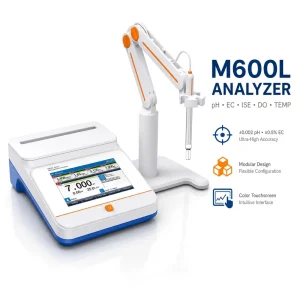 High Precision Benchtop pH EC DO ISE Meter Wide Measurement Range Modular Electrode Design Water Analysis Equipment
