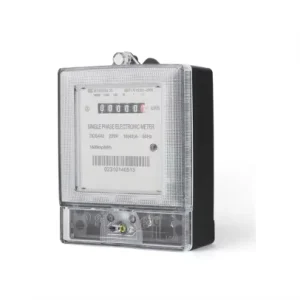 High Precision Class 1.0 Three Phase Energy Meter 380V 40A for Din Rail Power Consumption Monitoring LCD 0 99999.9kWh