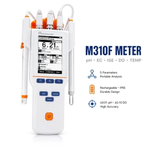 High Precision DO pH Meter Multi Parameter Analyzer Multi Calibration Rechargeable Lithium Battery Outdoor Testing Instrument