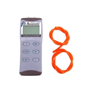 High Precision Differential Pressure Meter 100PSI Digital Differential Pressure Meter Detector Data RecordingAZ82100