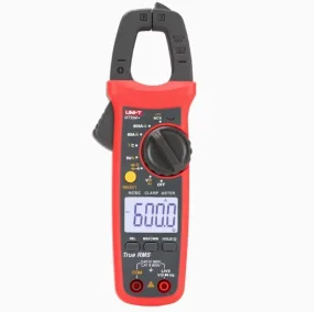 High Precision Digital Clamp Meter True RMS Automatic AC/DC Multimeter Laser Distance Meter 600A Battery Life