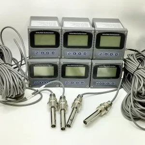 High Precision Digital Food Grade Industrial Online Conductivity Meter with High Temperature Stainless Steel Sensor 0