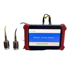 High Precision Digital Integrated Ultrasonic Pulse Velocity Test Apparatus for Concrete Testing Non Destructive Testing Equipment