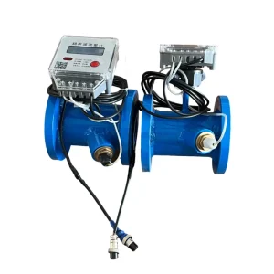 High Precision Digital Intelligent Water Meter Integrated Ultrasonic Flowmeter Customizable OEM for Hot Cold Liquid Water