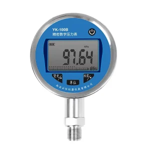 High Precision Digital Pressure Gauge Imported Sensor for Gas Oil Water Analog Manometer with Precision
