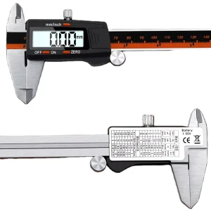 High Precision Electronic Digital Vernier Caliper 150mm Stainless Steel