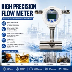 High Precision Flow Meter Fuel Flowmeter Oil Turbine Meters Multi Flowmeter Water Flowmeter