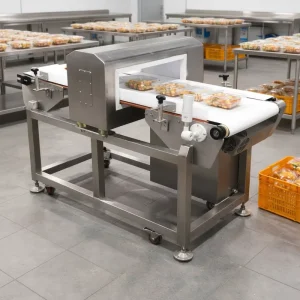 High Precision Food Safety Metal Detector System for Processing Lines with Adjustable Sensitivity Custom Build
