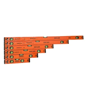 High Precision Heavy Duty Aluminium Spirit Level 300-1500mm Industrial Grade +/-10mm Accuracy Construction