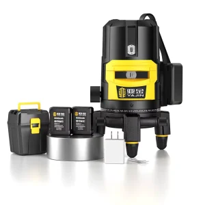 High Precision High Brightness High Power Red Rotary 3D 360 Degree 4 Line Electronic Self Leveling Industrial DIY Laser