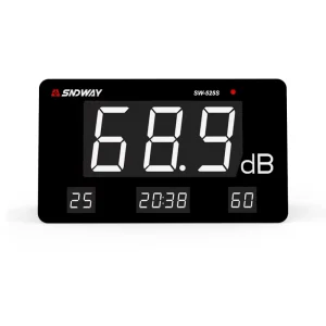 High Precision Home Noise Meter Decibel Alarm Bar Noise Level Meter