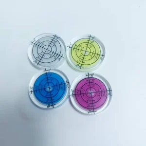 High Precision Industrial Acrylic Bubbles Level Vials Construction Level Tool Mini Horizontal Level 0.03 Accuracy