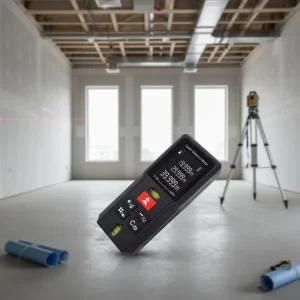 High Precision Industrial Handheld Multi Function Laser Rangefinder Electronic Leveling Long Distance Measurement 60M LCD