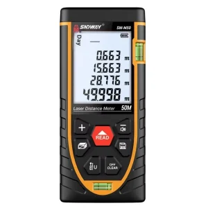 High Precision Industrial Infrared Digital Laser Distance Meter Handheld Laser Rangefinder 1.5mm Accuracy 50m 70m 100m Range
