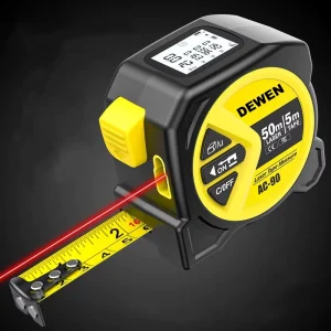 High Precision Industrial Laser Rangefinder 2-in-1 Infrared Laser Measuring Measuring Ruler Laser Distance