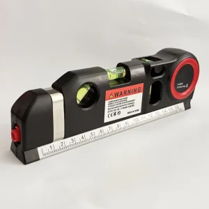 High Precision Infrared 3 in 1 Digital Laser Measuring Tape Level Distance Meter Rangefinder Bubble Scale Ruler Tool