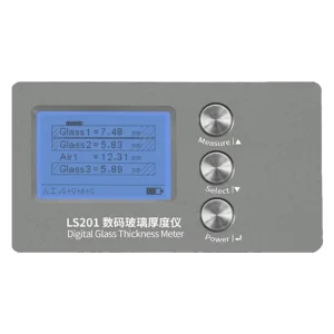 High Precision Insulated Glass Thickness Gauge Digital Measuring Instrument 0.1 0.5mm Accuracy Multifunctional