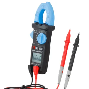 High Precision Intelligent Digital Clamp Meter Electrical Multimeter with Switches AC/DC Ammeter Large Clamp Opening