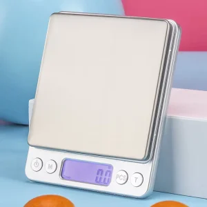 High Precision Kitchen Scale for Baking Coffee 0.01g Precision USB Charging Overload Protection Small Scale