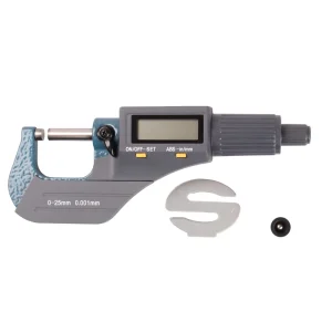 High Precision Mechanical Measurement Digital Electronic Display 0 25 mm Digital Outside Micrometer