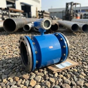 High Precision PFA Lining Electromagnetic Flowmeter Anti-Corrosion Stainless Steel Flange Chemical Slurry Liquid Flow Meter