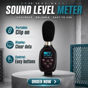 High Precision Personal Noise Exposure Meter OC-HY106 Wearable Noise Dose Meter for Machine Noise Testing