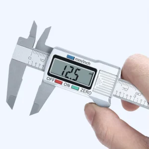 High Precision Plastic Carbon Fiber Digital 150Mm Thumb Electric Dial Stainless Steel Sliding Electronic Vernier Caliper