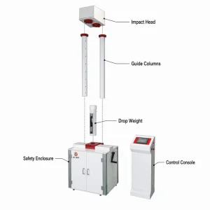High Precision Plastic Pipe Drop Weight Impact Tester