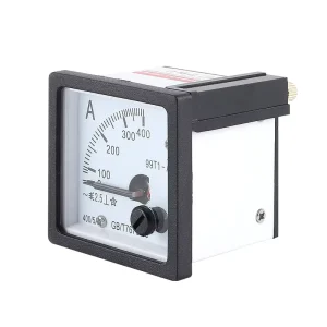 High Precision Pointer Type Ammeter and Voltmeter AC Voltage Measuring Tool Instrument Instrumentation and Meters